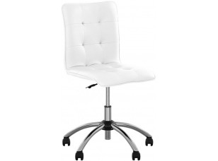 Крісло Malta GTS Chrome Eco-50 білий
