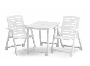 Набір Pik Nik Set (крісло Rexi - 2шт.стіл Nik - 1 шт.) білий