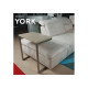 Стол приставной - консоль YORK (59.5*35*60) капучино