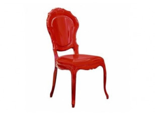 Стілець для кухні, тераси, ресторану DAL SEGNO Belle Epoque red rosso червоний