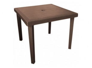 Стіл із штучного ротанга GRANDSOLEIL BOHEME brown Богемія коричневий S7090BR