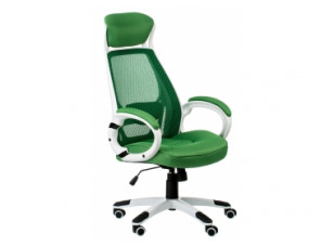 Крісло офісне з підголівником Special4You Briz green