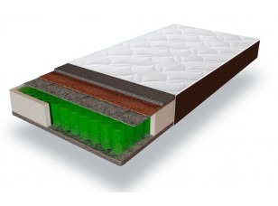 Матрац пружинний жорсткий Sleep&Fly ORGANIC Omega 120x200 см