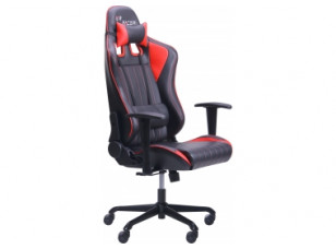Крісло VR Racer Shepard BN-W0107B чорний/червоний