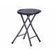 Табурет складаний Сеат YC-035 пластик Rattan Black