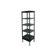 Шкаф книжный Амстердам 60*h200*50 см