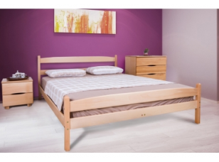 Кровать Ликерия с изножьем 180x200 см светлый орех