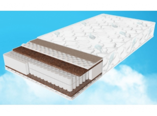 Матрац пружинний жорсткий Sleep&Fly Extra 80x200 см