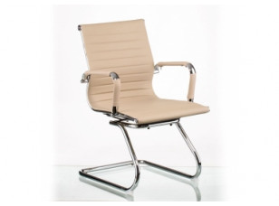 Крісло офісне Special4You Solano office artleather beige