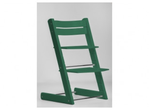 Детский растущий стул цвет зеленый лес forest green