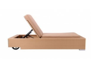 Шезлонг Dolio з ротангу Elit (SC-B8869) Sand AM3041 тканина A14203