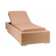 Шезлонг Dolio з ротангу Elit (SC-B8869) Sand AM3041 тканина A14203