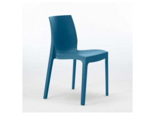 Стілець для кухні, кафе, ресторану GRAND SOLEIL ROMA avio blue Рим синій S6217BA