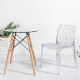 Стол Имз Eames диаметр 80 см прорачное стекло
