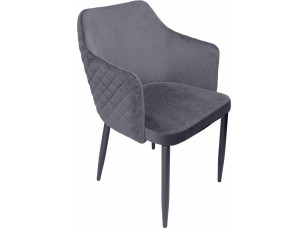 Стілець Signal Astor Velvet Bluvel 14 сірий