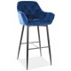 Барний стілець Cherry H-1 Velvet Bluvel 86 гранатовий