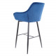 Барний стілець Cherry H-1 Velvet Bluvel 86 гранатовий