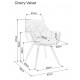 Крісло Signal Cherry сірий