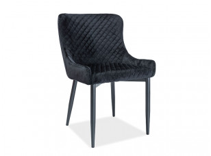 Стул Signal Colin B Velvet Bluvel 19 черный
