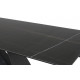 Стіл керамічний Signal Diuna Ceramic 160(240)*90 см матовий чорний