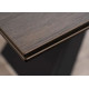Стіл керамічний Signal Westin Ceramic 180(260)*90 см efekt drewna/czarny mat