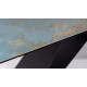 Стіл керамічний Signal Westin Ceramic 160(240)*90 см Ossido Verde/czarny mat