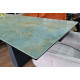 Стіл керамічний Signal Westin Ceramic 160(240)*90 см Ossido Verde/czarny mat