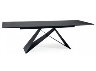 Стіл керамічний Signal Westin Ceramic 160(240)*90 см Sahara Noir/czarny mat