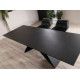 Стіл керамічний Signal Westin Ceramic 160(240)*90 см Sahara Noir/czarny mat