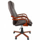 Крісло Bonro Premier O-8005 коричневе