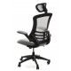 Кресло офисное Home4You Ragusa grey