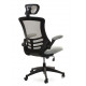 Кресло офисное Home4You Ragusa grey