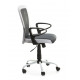 Крісло офісне Home4You Leno Black-white