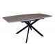 Стіл Solere black/beige 1400(1800)х850