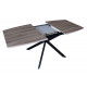 Стіл Solere black/beige 1400(1800)х850