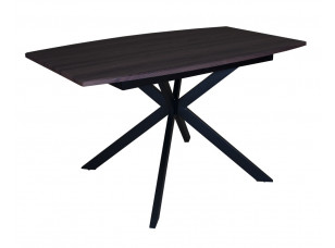 Стіл Solere black/deep red 1400(1800)х850