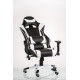 Кресло Special4You ExtremeRace black/white