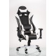 Кресло Special4You ExtremeRace black/white
