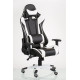 Кресло Special4You ExtremeRace black/white