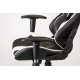 Кресло Special4You ExtremeRace black/white