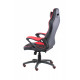 Крісло офісне Special4You Nero black/red