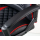 Крісло Special4You Mezzo black/red