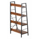 Стелаж Special4You Stroke 4 Shelf Walnut