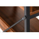 Стелаж Special4You Stroke 4 Shelf Walnut