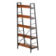 Стелаж Special4You Stroke 5 Shelf Walnut