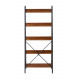 Стелаж Special4You Stroke 5 Shelf Walnut