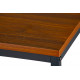Стол Special4You Boust Dark brown 1200*600*720 мм