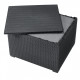 Набір меблів (2 стільці та стіл) Salemo balcony set сірий