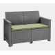 Набір меблів Emma 2 seater set, бежевий