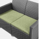Набір меблів Emma 2 seater set, бежевий